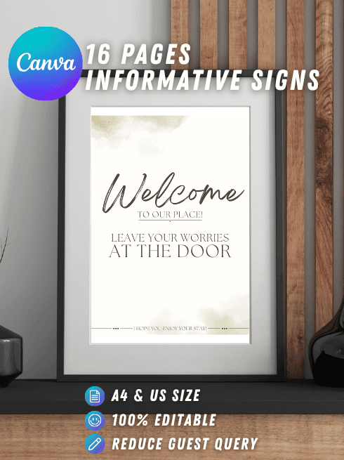 16 Pages Informative Signs - Smoke Style